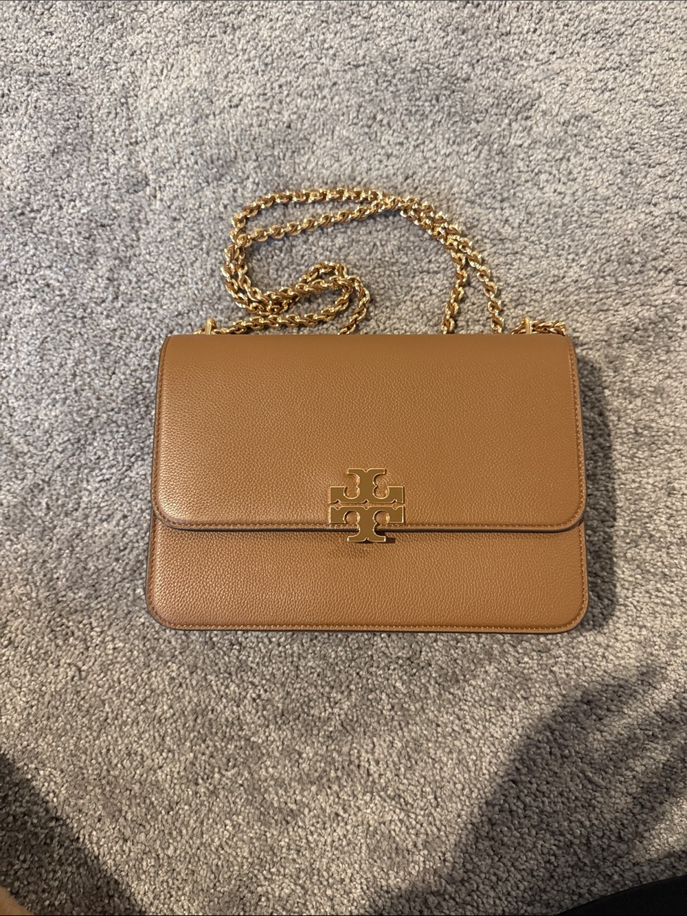 Tory Burch Tan Britten Bag